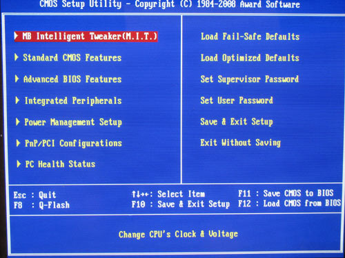 Gigabyte EP45-UD3R BIOS
