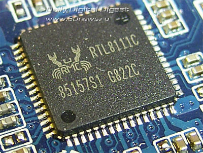  Gigabyte EX58-UD5 сетевой контроллер 