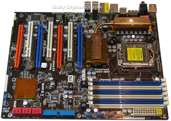  ASRock X58 Deluxe плата 