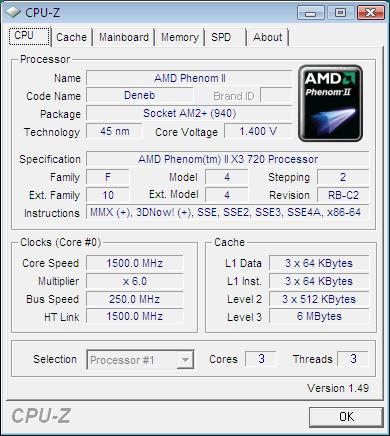 ASRock M3A790GXH/128M разгон