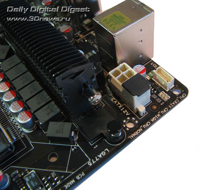  ASUS Maximus II Gene разъем питания 