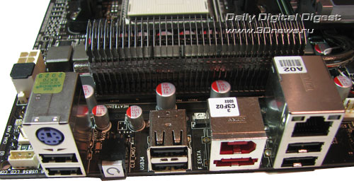  ASUS Crosshair III Formula задняя панель 