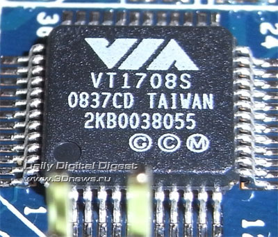  ASRock A780GMH/128M звук 