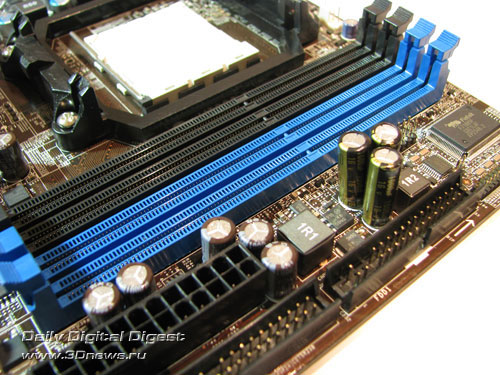  MSI 785GM-E51 слоты DIMM 