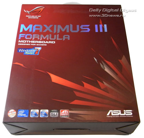 ASUS Maximus III Formula упаковка 