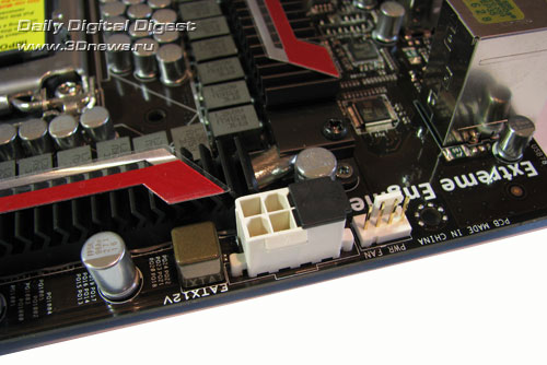  ASUS Maximus III Formula разъем питания 