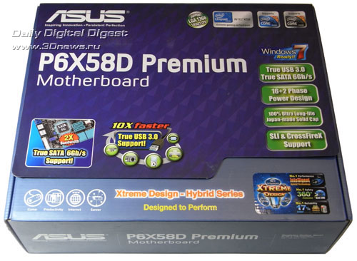  ASUS P6X58D Premium упаковка 