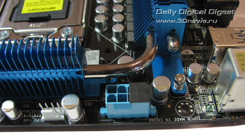  ASUS P6X58D Premium разъем питания 