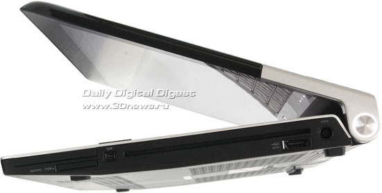  Dell Studio XPS 16. Вид справа 