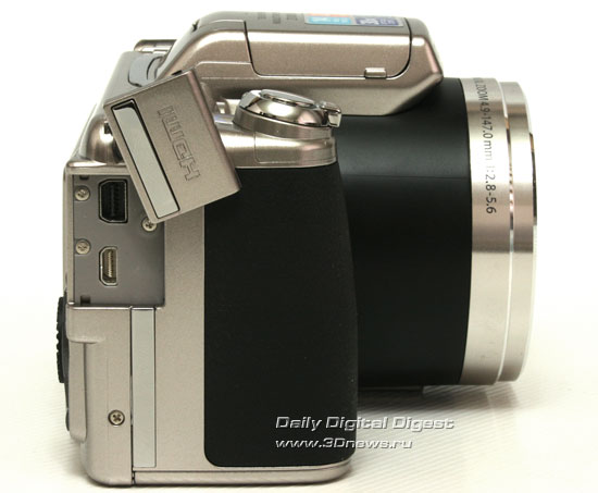  Olympus SP-800UZ. Вид справа 