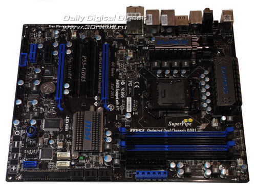  MSI P55-GD85 плата 