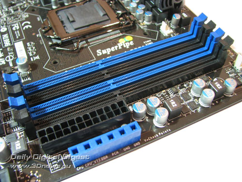  MSI P55-GD85 DIMMs 