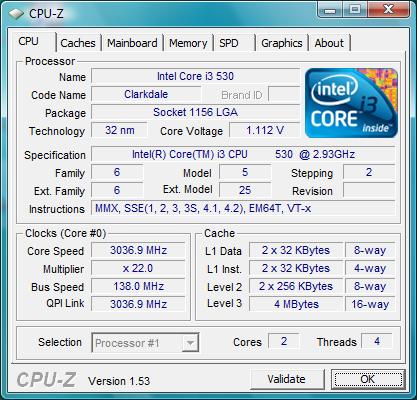 ASRock H55M-LE штатная частота 1