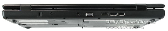  MSI CX623 / MSI CR630. Вид сзади 