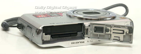 Panasonic LUMIX DMC-FS10. Аккумуляторный отсек Panasonic LUMIX DMC-FS10. Аккумуляторный отсекй