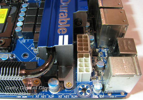  Gigabyte X58A-UD9 разъем питания 