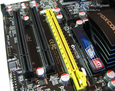  Foxconn A88GM Deluxe слоты расширения 