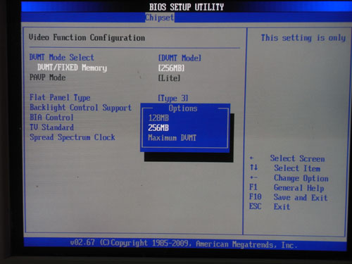 Manli IH55WF-I GPU Memory