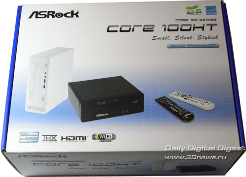  ASRock Core 100HT упаковка 