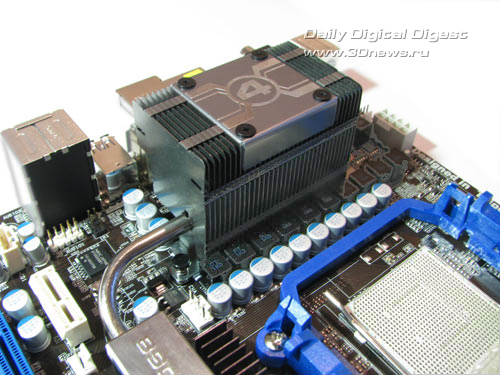  ASRock 890FX Deluxe4 радиатор PWM 