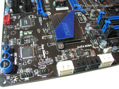 MSI P67A-GD65 угол 