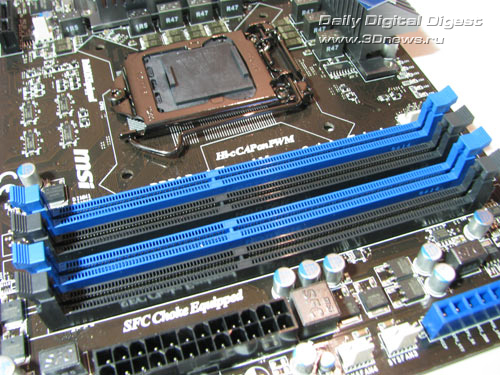  MSI P67A-GD65 DIMMs 