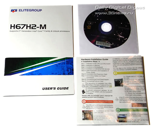  ECS H67H2-M комплектация 2 