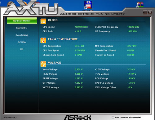 ASRock H67M-GE Health