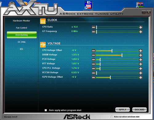 ASRock H67M-GE AETU Overclock