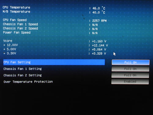 ASRock H67M-GE системный мониторинг 1