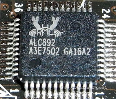  ASRock H67M-GE звуковой контроллер 