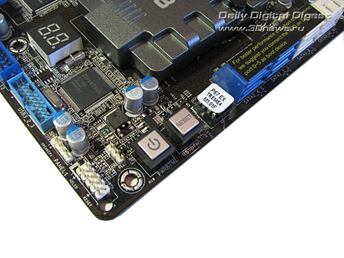  ASRock P67 Extreme4 кнопки 