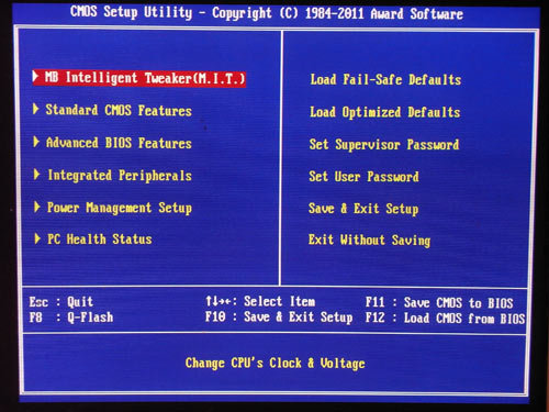 Gigabyte X58A-OC BIOS