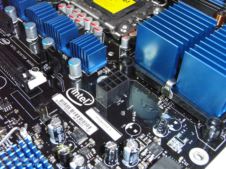  Intel DX58SO дополнительный разъем питания 