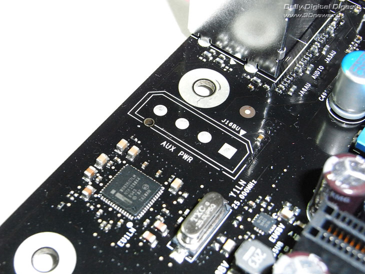  Intel DX58SO дополнительный разъем питания 