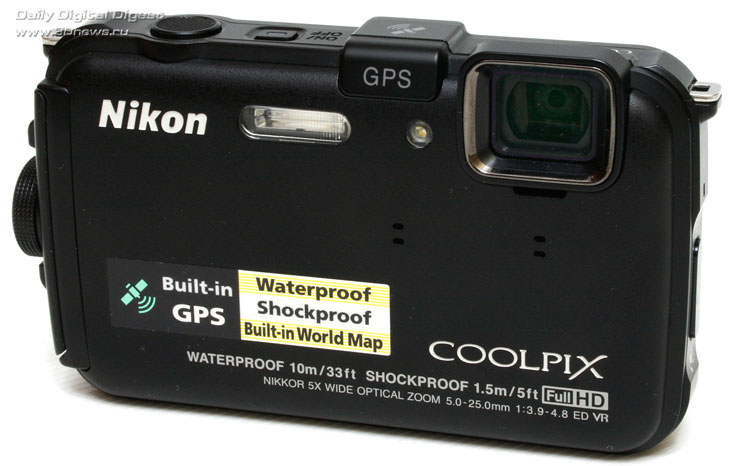  Nikon Coolpix AW100 Вид общий 