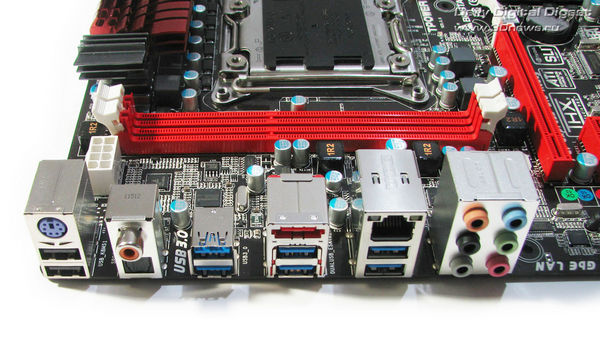  Biostar TPower X79 задняя панель 