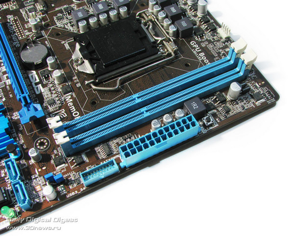 ASUS P8H77-M LE DIMMs 