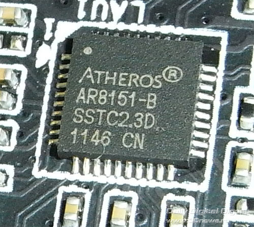  Gigabyte Z77X-UD5H сетевой контроллер 2 