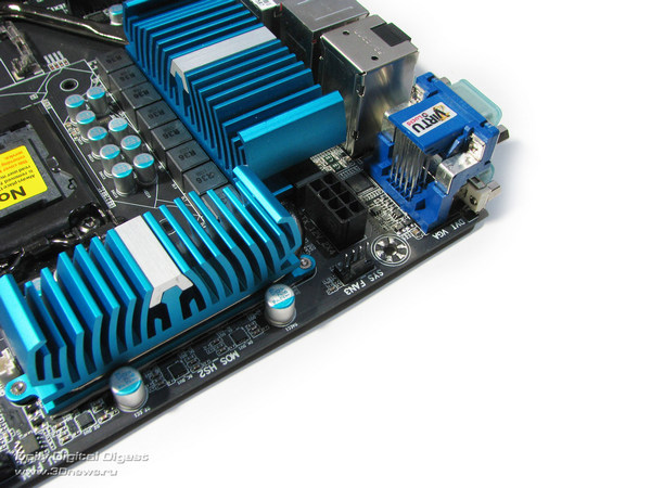 Gigabyte Z77X-UD5H разъем питания 