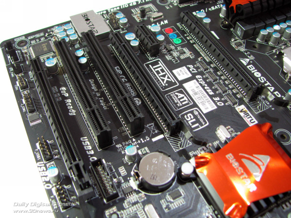  Biostar TZ77XE4 слоты 
