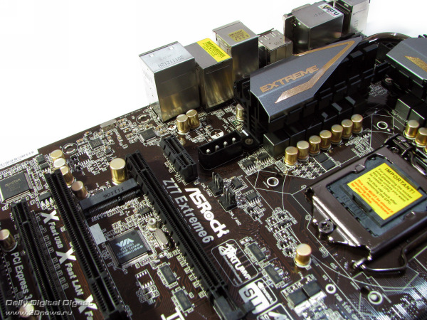  ASRock Z77 Extreme6 разъем питания 