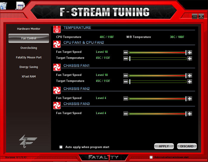 ASRock Fatal1ty X79 Professional системный мониторинг 4
