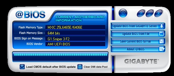  Gigabyte G1.Sniper 3 @BIOS 