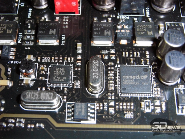  ASUS Maximus V Formula сетевой контроллер и USB 3.0 