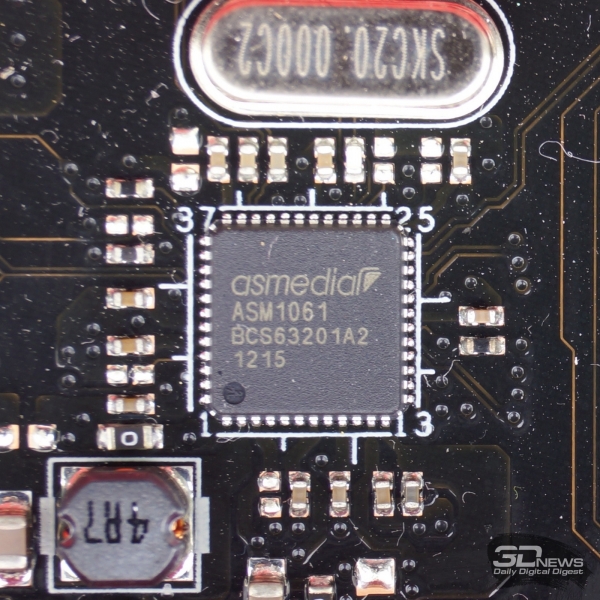 Контроллер SATA 3 ASMedia ASM1061 &mdash; обзор материнской платы ASUS Crosshair V Formula-Z 