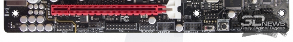 Внутренние колодки разъемов &mdash; обзор материнской платы ASUS Crosshair V Formula-Z 