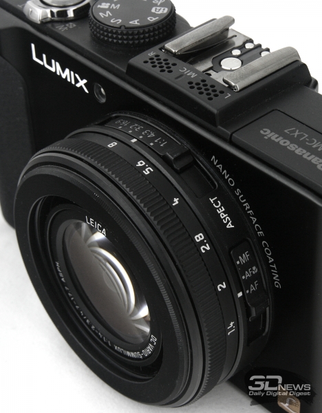  Panasonic Lumix DMC-LX7 &mdash; объектив 