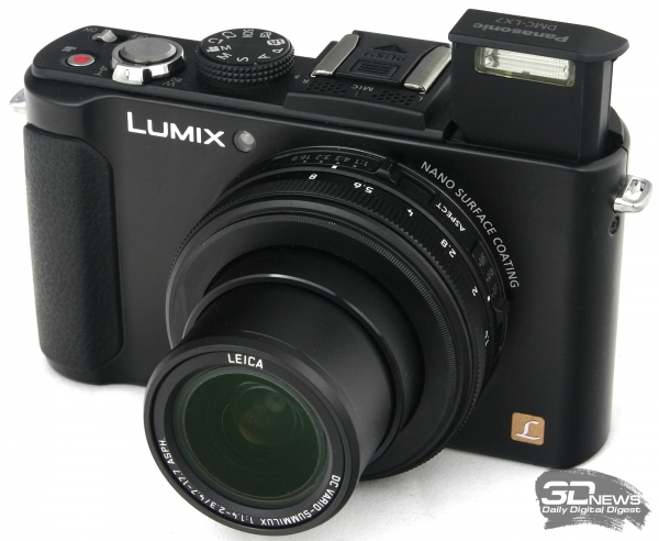  Panasonic Lumix DMC-LX7 &mdash; внешний вид 