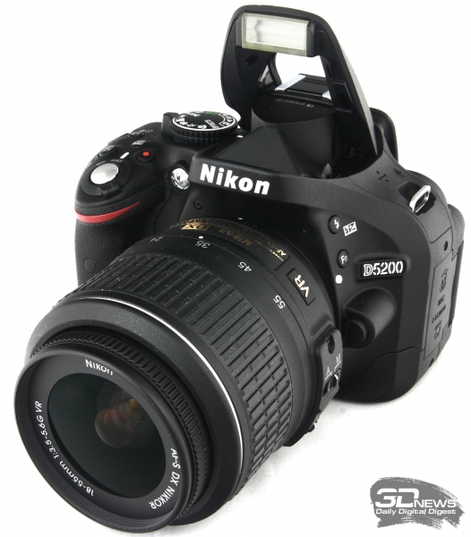  Nikon D5200 &mdash; общий вид 
